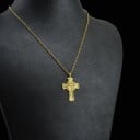Damhalsband med korshäng D61 4