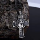 Damhalsband med korshäng D61 6