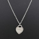 Damhalsband med hjärthänge D179 4