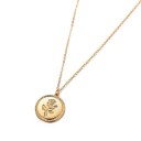 Damhalsband med ros G712 5