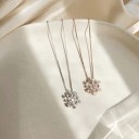 Damhalsband med snöflinga 4