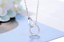 Damhalsband med kopplat hänge D840 5