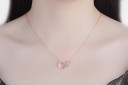 Damhalsband med kopplat hänge D840 6