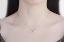 Damhalsband med kopplat hänge D840 7