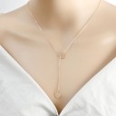 Damhalsband med hjärtan G709 5