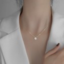 Damhalsband med zirkon D457 4