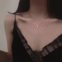 Damhalsband med zirkoner D45 7