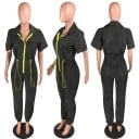 Jumpsuit för kvinnor med dragkedja 6