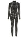 Långärmad jumpsuit för kvinnor 7