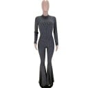 Långärmad jumpsuit för kvinnor B835 6