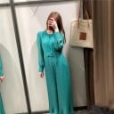 Långärmad jumpsuit för kvinnor B861 7