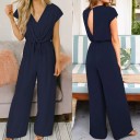 Kortärmad jumpsuit för kvinnor B864 7