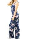 Jumpsuit för kvinnor med blommönster J1834 6