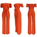 Off-shoulder jumpsuit för kvinnor B826 5
