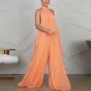Jumpsuit för kvinnor med exponerad rygg B822 8