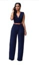 Jumpsuit för kvinnor med bälte -J551 18