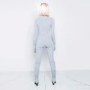 Jumpsuit för kvinnor med turtleneck och dragkedja 10
