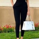 Jumpsuit för kvinnor med volanger A2899 5
