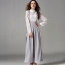 Jumpsuit med vida ben för kvinnor 6