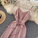 Jumpsuit för kvinnor med snörningsdetalj A2920 5