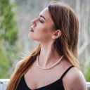 Pärlhalsband för kvinnor M10 7