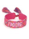 Naisten punottu rannekoru H247 24