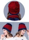 Stickat vändbart set för kvinnor J2857 13
