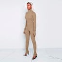 Stickad jumpsuit för damer A2890 2