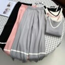 Top y pantalón de punto para mujer 8