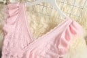 Damstickad topp och shorts B1200 5