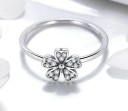 Damring med blomma D1623 2