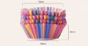 Brioșe de hârtie și cupcakes - 100 buc 9