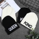 Sombrero de pareja KING QUEEN negro 3