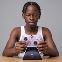 8BitDo Ultimate 2 Evernight vezeték nélküli játékvezérlő Bluetooth és kábel csatlakozással 14,7 x 10,3 x 6,1 cm Lila PC-hez és Androidhoz 4