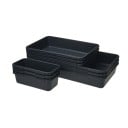 9 ks Organizéry na náradie úložné boxy 3 veľkosti 15,2–30,5 cm čierne sada pre dielňu garáž a prehľadné usporiadanie náradia 1