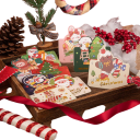 9 Pack Christmas Cards 136 x 98 x 68 mm MIX Designs Santa Claus Snowman Blank Paper Cards Merry Christmas Greetings with Envelopes 2