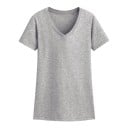Enkel kortärmad T-shirt för kvinnor 3