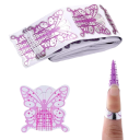 Gabarit pour ongles papillon 100 pcs 2