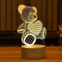 3D illusionslampa 20