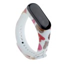 Silikonrem till Xiaomi Mi Band 3/4 med motiv 8