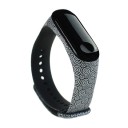 Silikonrem till Xiaomi Mi Band 3/4 med motiv 12