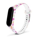 Silikonrem till Xiaomi Mi Band 5/6 med T851-motiv 1