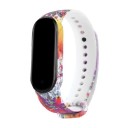 Silikonový řemínek pro Xiaomi Mi Band 3 / 4 s motivem T852 3