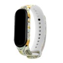 Silikonový řemínek pro Xiaomi Mi Band 3 / 4 s motivem T852 14