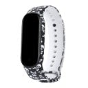 Silikonový řemínek pro Xiaomi Mi Band 3 / 4 s motivem T852 15