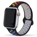Silikonrem för Apple Watch 42 mm / 44 mm / 45 mm SM T876 18