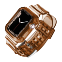 Transparent silikonrem för Apple Watch 42 / 44 / 45 mm 4