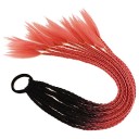 Syntetflätor på resårband 58 cm 9