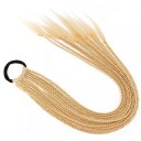 Syntetflätor på resårband 58 cm 13