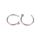 Falsk näspiercing 10 mm 2 st 5